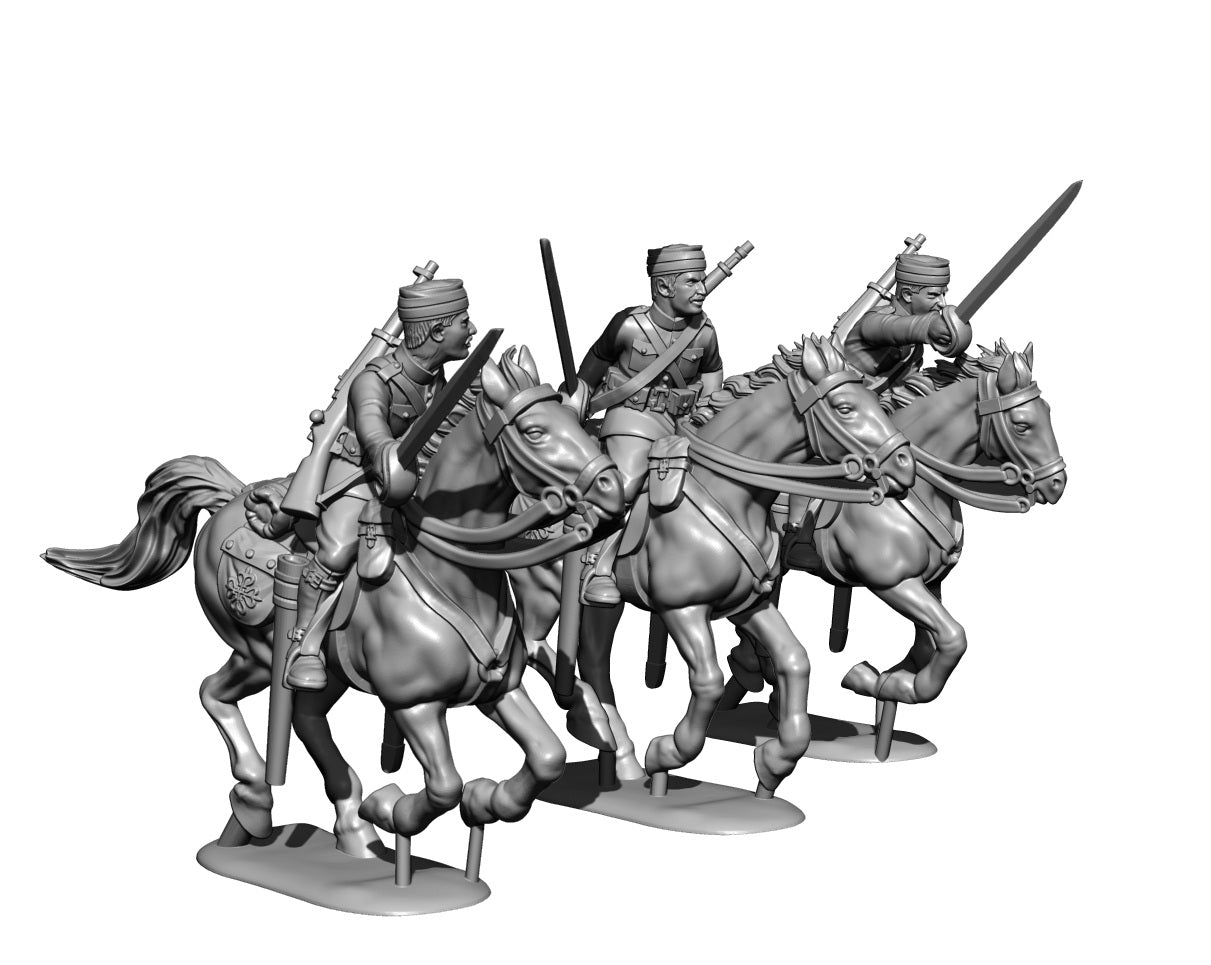 Rif War/SCW Spanish Cavalry Mounted by Baraka Wargames and Miniatures
